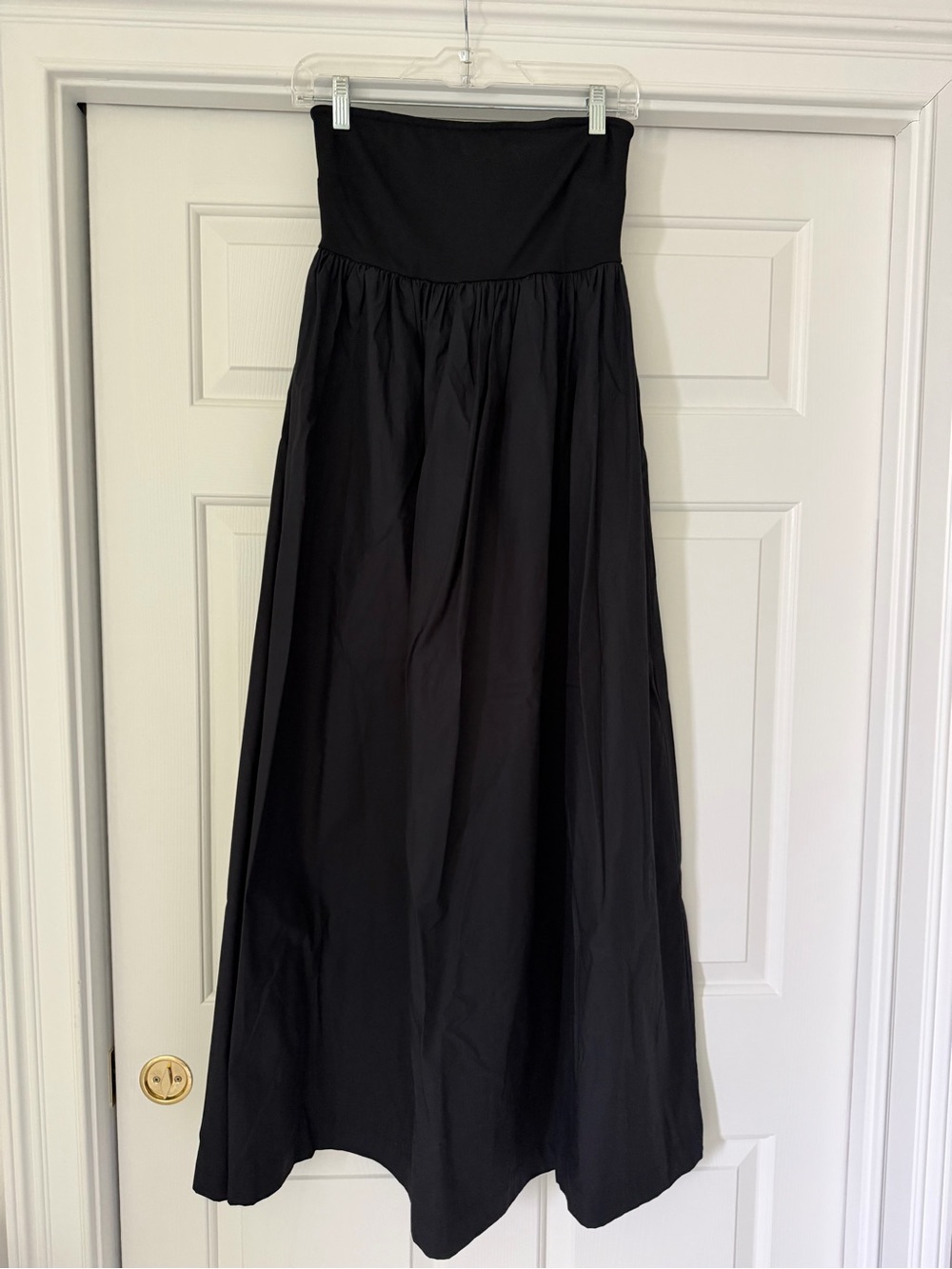 Scoop Black Strapless Formal Dress XS